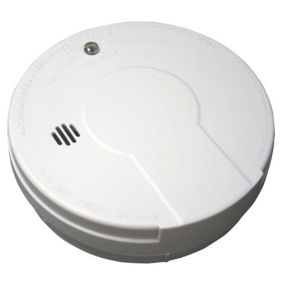 Picture of Smoke Alarm, Battery-Operated, Photoelectric Sensor 