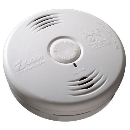 Picture of Worry-Free Bedroom 10-Year Sealed Lithium Battery Operated Smoke Alarm