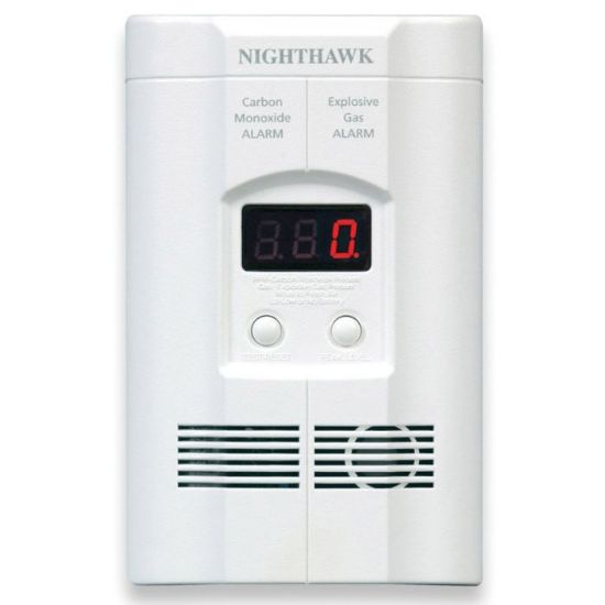 KNCOEG3 Nighthawk PlugIn Carbon Monoxide & Explosive Gas Alarm w
