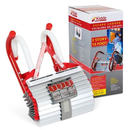 Picture of Kidde KL-2S Two-Story Fire Escape Ladder with Anti-Slip Rungs, 13-Foot