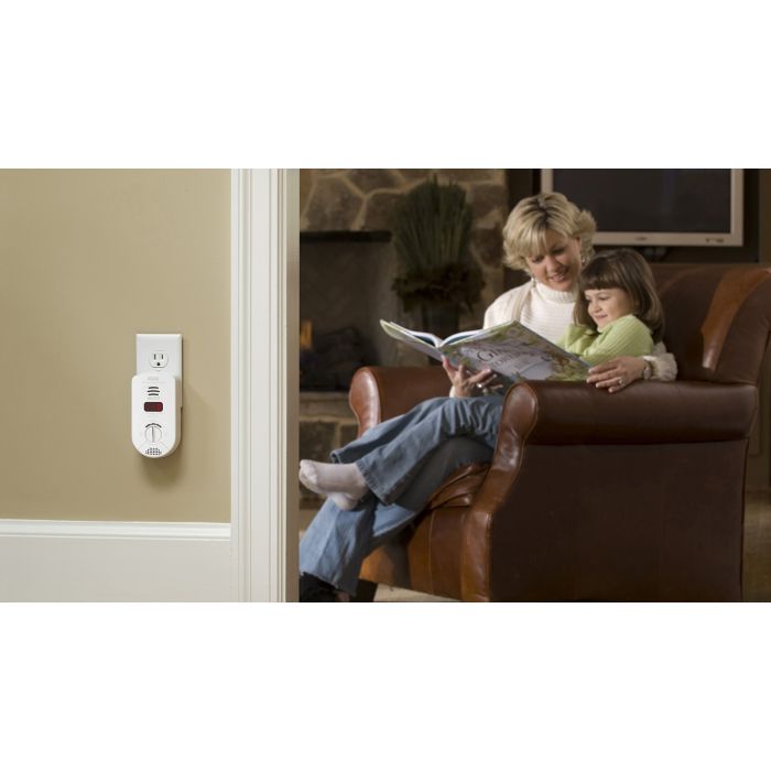Carbon Monoxide Alarm With Digital Display & Replaceable AA Batteries