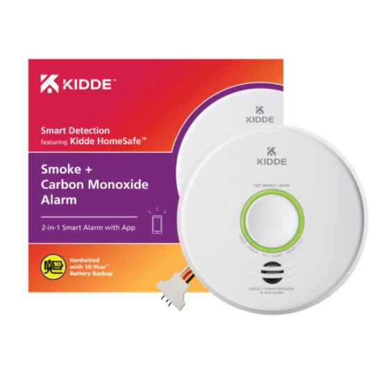 Picture of Kidde Smoke + Carbon Monoxide Alarm with smart features