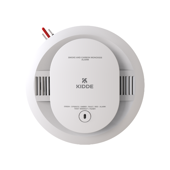 Picture of Hardwired Smoke & Carbon Monoxide Detector with Voice Alerts - 900-CUAR-V