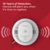 Picture of Hardwired Smoke & Carbon Monoxide Detector with Voice Alerts - 900-CUAR-V