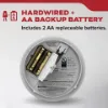Picture of DETECT  Smoke Alarm, Hardwired with AA Backup Battery