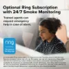 Picture of Ring Smart Smoke + CO Alarm, Hardwired with 2 AA Backup Battery